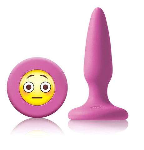 Mojis Omg Silicone Plug Pink by NS Novelties - Butt Plugs