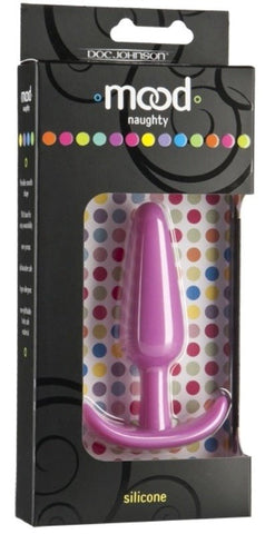 Mood Naughty Pink Medium Butt Plug by Doc Johnson - Butt Plugs