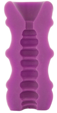 Mood Pleaser Thick Ribs Men's Masturbator by Doc Johnson - Masturbators and Strokers