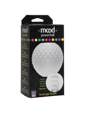 Mood Powerball Frost Massage Beads by Doc Johnson - Masturbators and Strokers