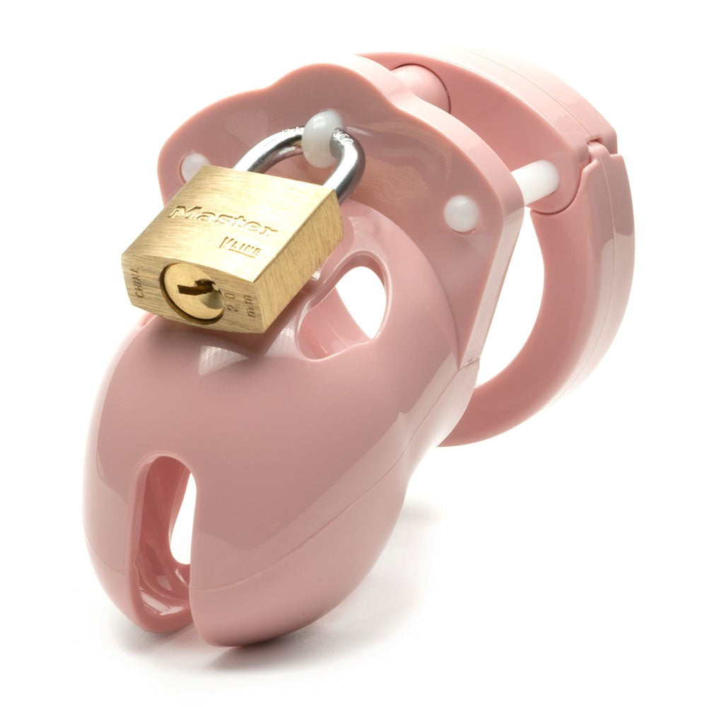 Mr. Stubb Chastity Cock Cage Kit - Pink - - Male Chastity