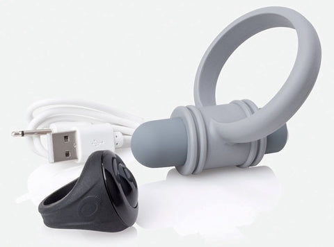 Rechargeable Vibrating Cock Ring Set by Screaming O - Cock Rings