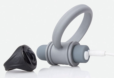 Rechargeable Vibrating Cock Ring Set by Screaming O - Cock Rings