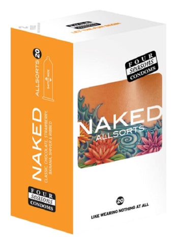 Naked Allsorts Condoms by Four Seasons - Condoms