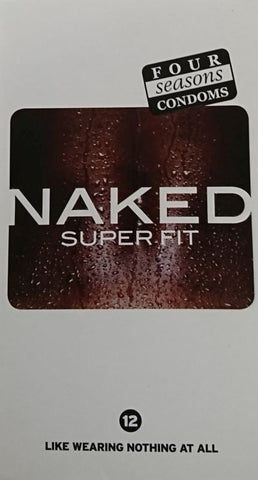 Naked Super Fit Condoms 12 Pack by Four Seasons - Condoms