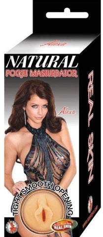 Natural Pocket Masturbator Alexa by Nasstoys - Masturbators and Strokers