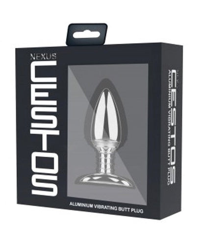 CESTOS Aluminium remote Control Vibrating Butt Plug - Anal Vibrators