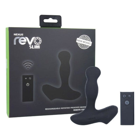 REVO Waterproof Remote Control Rotating Prostate Massager - Prostate Toys