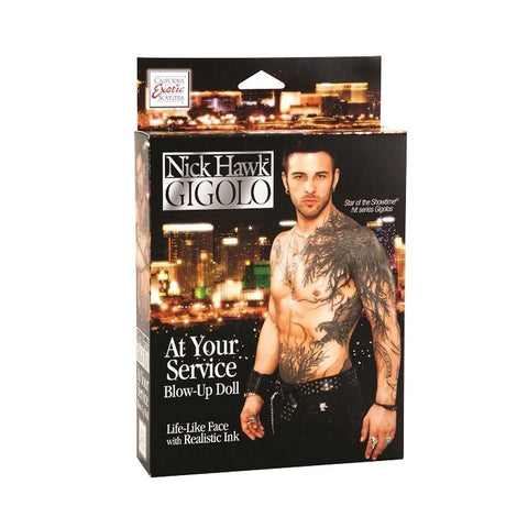 Nick Hawk GIGOLO At Your Service Blow-Up Doll - Love Dolls