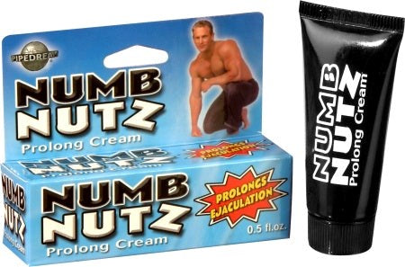 Numb Nutz Prolong Cream - - Delay and Excite Sprays