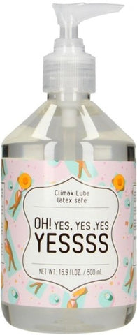Oh Yes Yes Yes Yesss 500ml by Shots Toys - Water Based Lubes