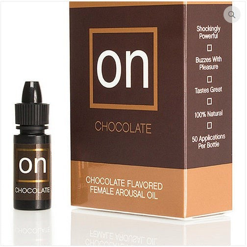 On Chocolate Natural Arousal Gel - - Delay and Excite Sprays