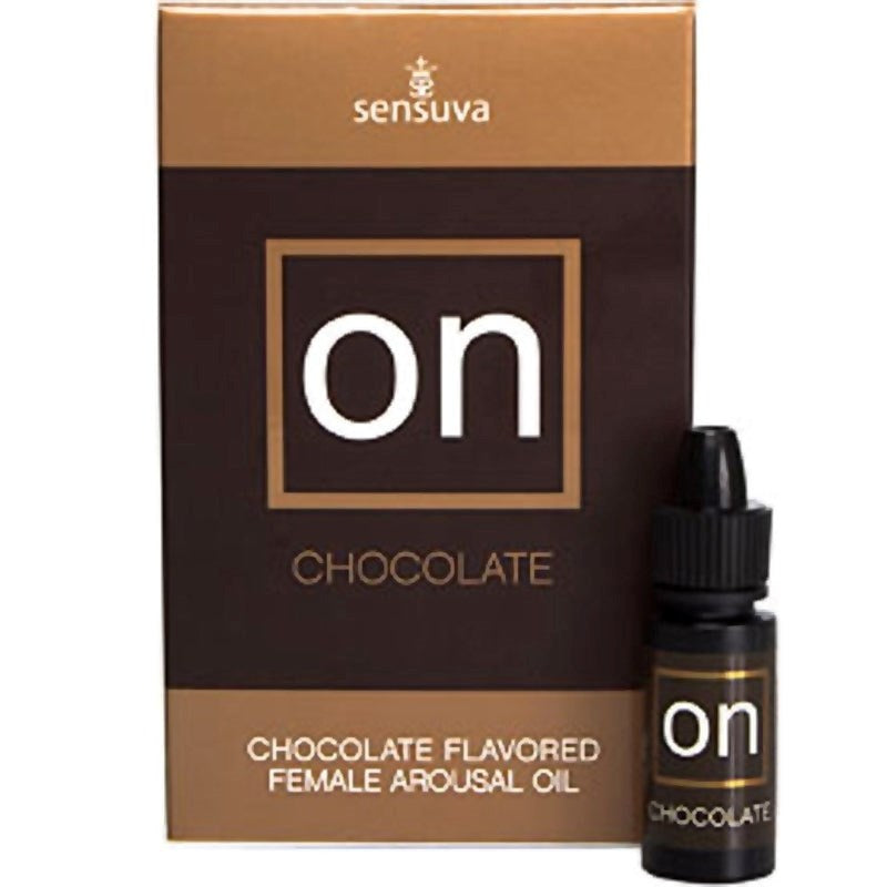 On Chocolate Natural Arousal Gel - - Delay and Excite Sprays