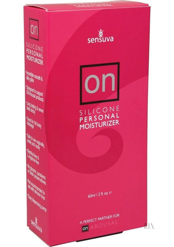 ON Silicone Personal Moisturiser by Sensuva - Silicone Based Lubes