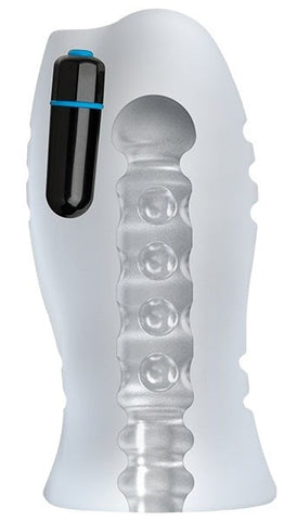Optimale Vibrating Stroker Massage Beads by Doc Johnson - Masturbators and Strokers