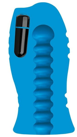 Optimale Vibrating Stroker Thick Ribs by Doc Johnson - Masturbators and Strokers