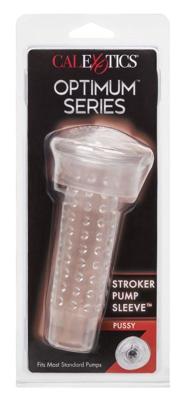 Optimum Series Stroker Pump Sleeve Pussy - - Pumps, Extenders and Sleeves