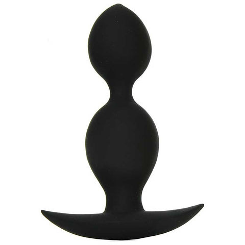 Orbs Steel Weighted Duotone Anal Plug by XR Brands - Butt Plugs