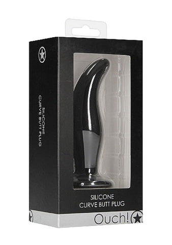 Ouch Curve Anal Stimulation Plug by Shots Toys - Butt Plugs