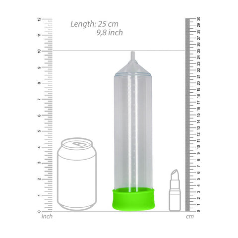 OUCH! Glow-in-the-Dark Penis Pump by Shots Toys - Pumps, Extenders and Sleeves