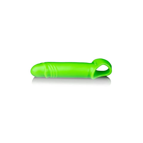 OUCH! Glow In The Dark Stretchy Penis Sleeve Glow in Dark - Pumps, Extenders and Sleeves