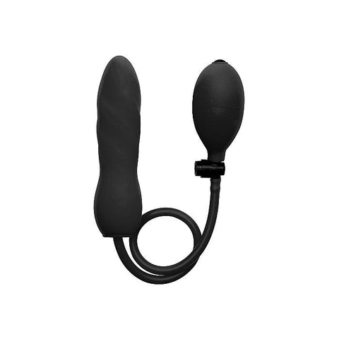 Ouch Inflatable Silicone Twist Prostate Massager - Prostate Toys