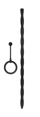 Ouch! Silicone Plug and Cock Ring Set by Shots Toys - Ball and Cock Toys