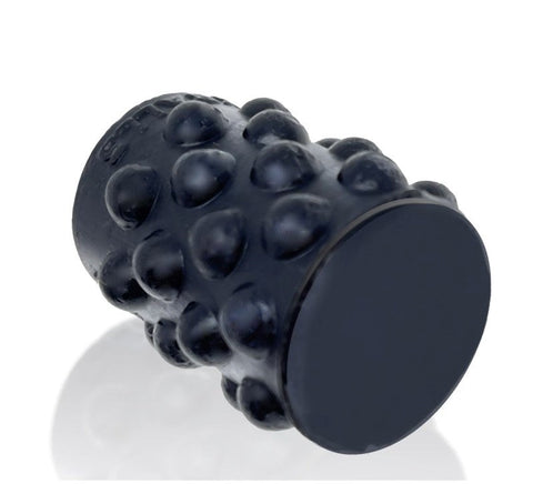 Bubbles Black Silicone Cock Ring by Oxballs - Cock Rings