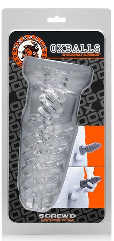 ScrewD Super Squish Corkscrew Jackoff Toy Masturbator - Masturbators and Strokers