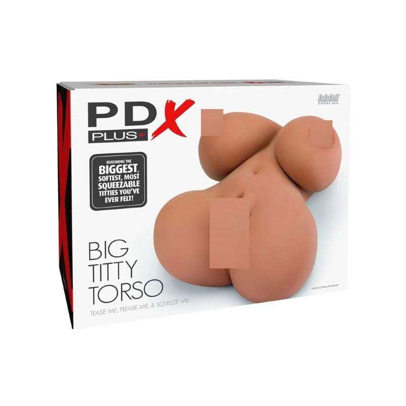 PDX Plus Big Titty Torso - - Realistic Butts And Vaginas