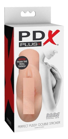 Perfect Pussy Double Stroker Light by Pipedream Products - Realistic Butts And Vaginas