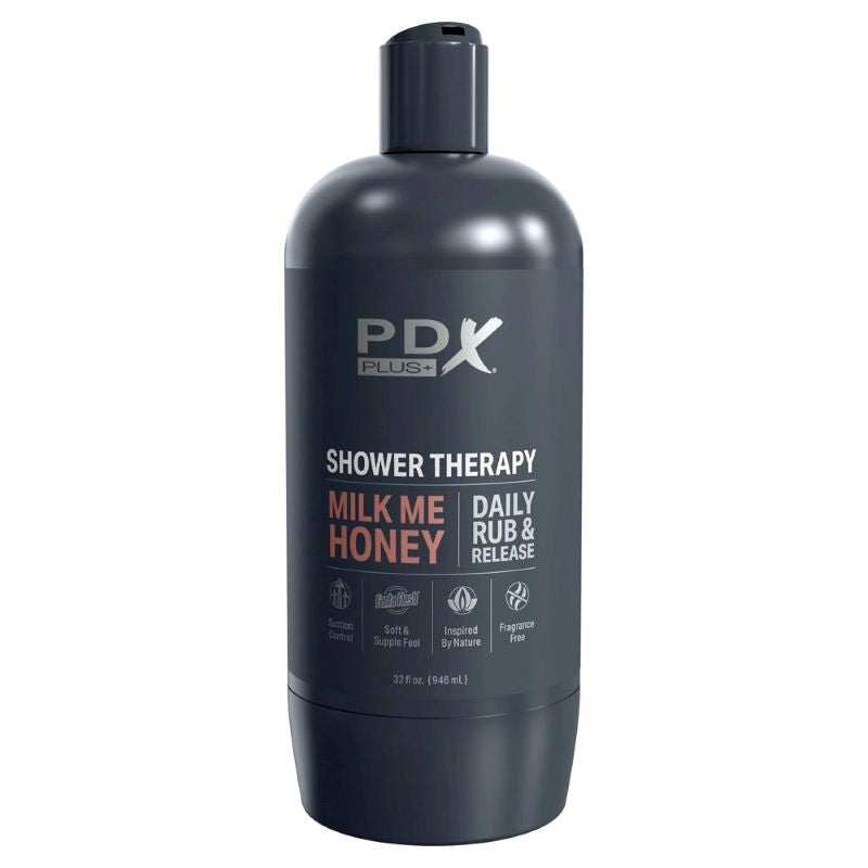 PDX Plus Shower Therapy - Milk Me Honey - - Realistic Butts And Vaginas