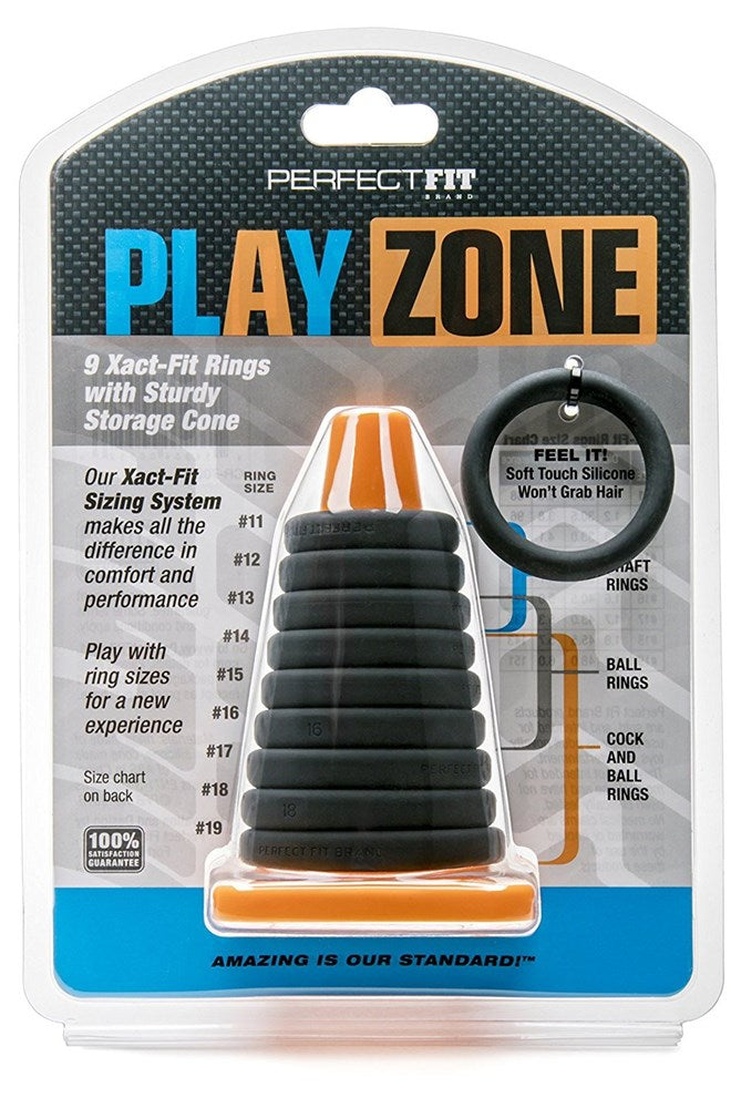 Perfect Fit Play Zone Set - - Cock Rings