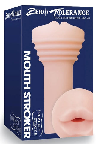 Perfect Stroke Replacement Sleeve Mouth Flesh by Evolved - Masturbators and Strokers