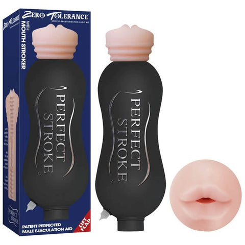 Perfect Stroke Realistic Mouth Stroker by Evolved - Masturbators and Strokers