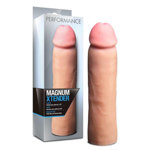 Magnum Xtender Silicone Penis Sleeve by Blush Novelties - Pumps, Extenders and Sleeves