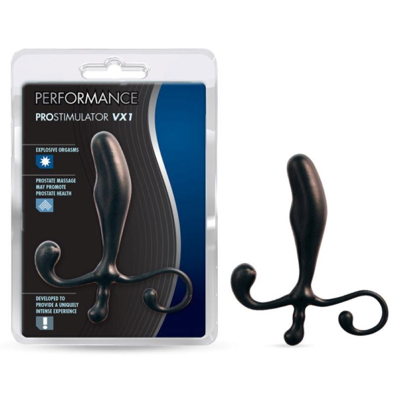 Performance Prostimulator Vx1 - Black - - Prostate Toys