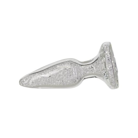 Pillow Talk Fancy Luxurious Glass Anal Plug w/ Gem - Butt Plugs