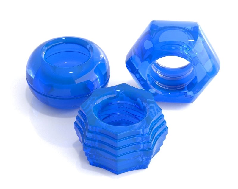 Pipedream Classix Deluxe Cock Ring Set Blue - - Cock Rings