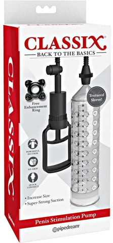 Classix Mens Penis Stimulation Pump by Pipedream - Pumps, Extenders and Sleeves