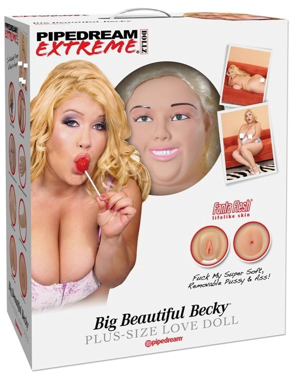 Pipedream Extreme Dollz Big Beautiful Becky - - Masturbators and Strokers