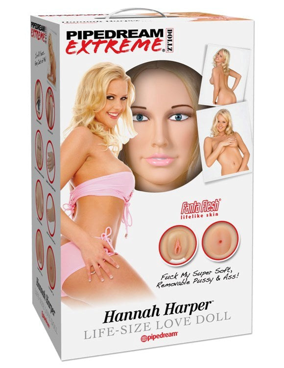 Pipedream Extreme Dollz Hannah Harper - - Masturbators and Strokers