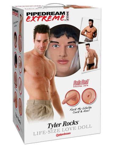 Extreme Dollz Tyler Rocks by Pipedream Products - Masturbators and Strokers