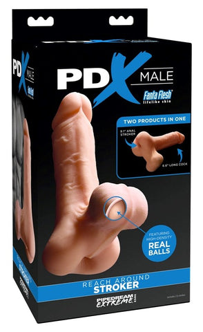 PDX Male Reach Around Stroke by Pipedream Products - Masturbators and Strokers