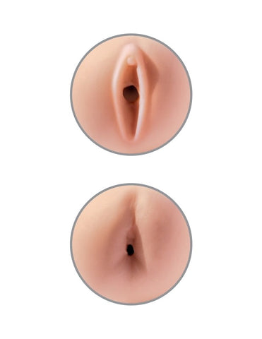 Pipedream Extreme Toyz Tight Grip Pussy & Ass Masturbator - Masturbators and Strokers