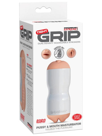 Extreme Tight Grip Pussy and Mouth Masturbator - Masturbators and Strokers