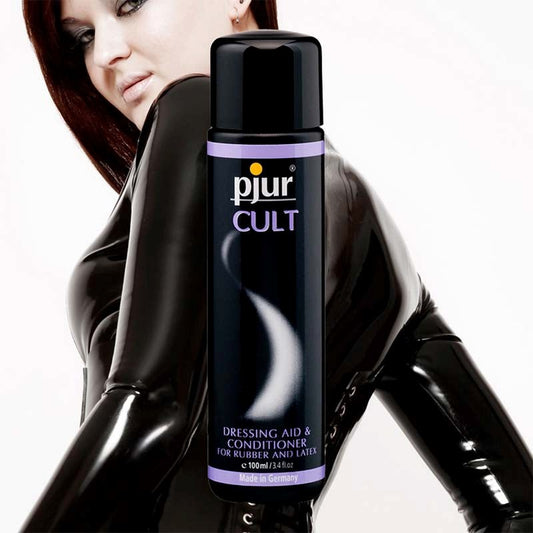 Pjur CULT Rubber and Latex Aid 100ml - Default Title - Silicone Based Lubes