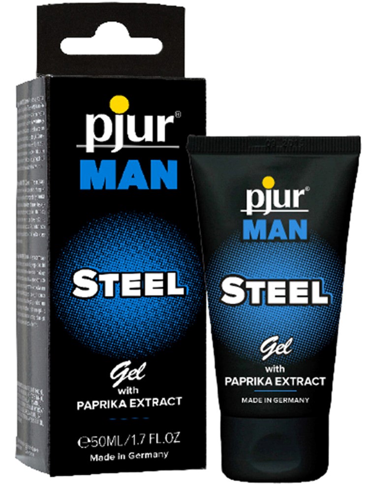 Pjur Man Steel Gel 50ml - - Delay and Excite Sprays