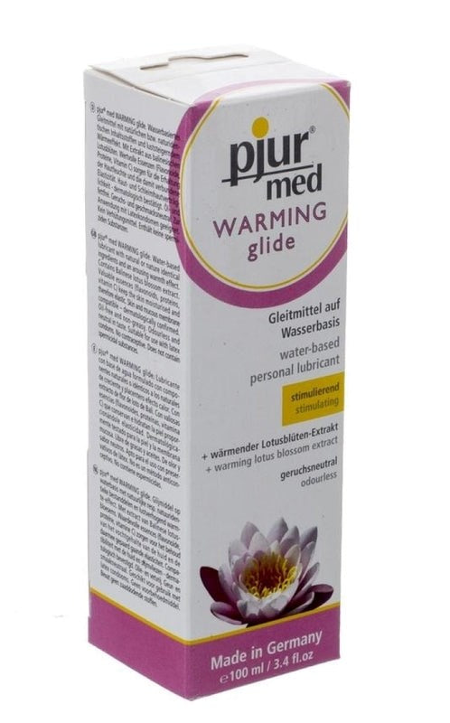 Pjur Med WARMING Glide - - Water Based Lubes