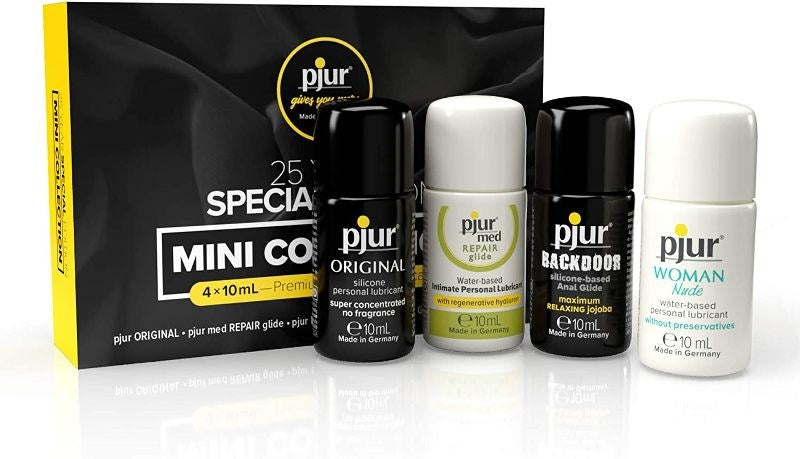 Pjur Mini Collection 4 x 10ml - - Water Based Lubes